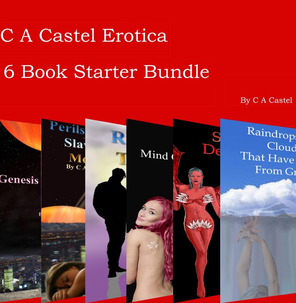 Big bigCover of C A Castel Erotica 6 Book Starter Bundle