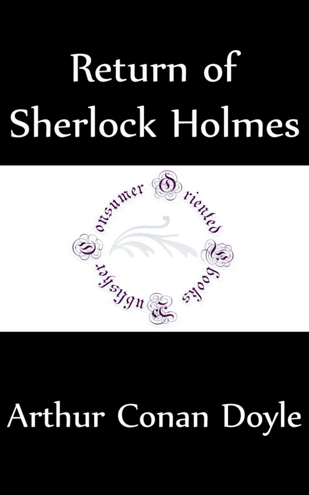 Big bigCover of Return of Sherlock Holmes (Annotated)