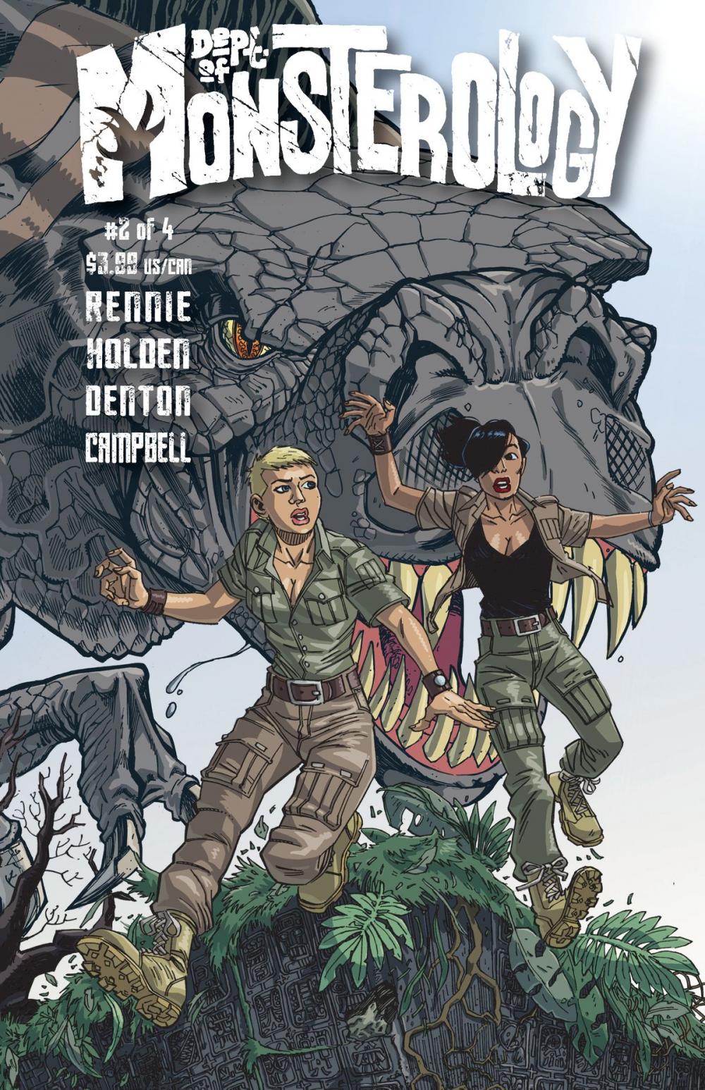 Big bigCover of Dept of Monsterology Issue 2