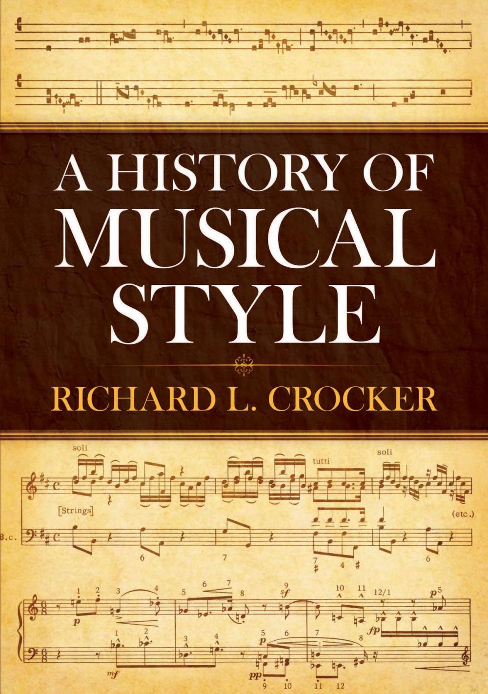 Big bigCover of A History of Musical Style