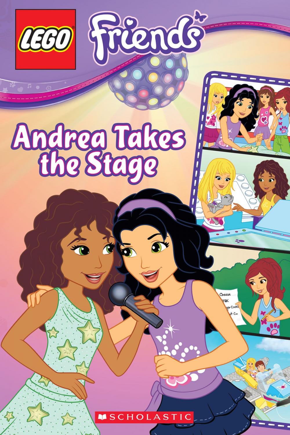 Big bigCover of LEGO Friends: Andrea Takes the Stage (Comic Reader #2)