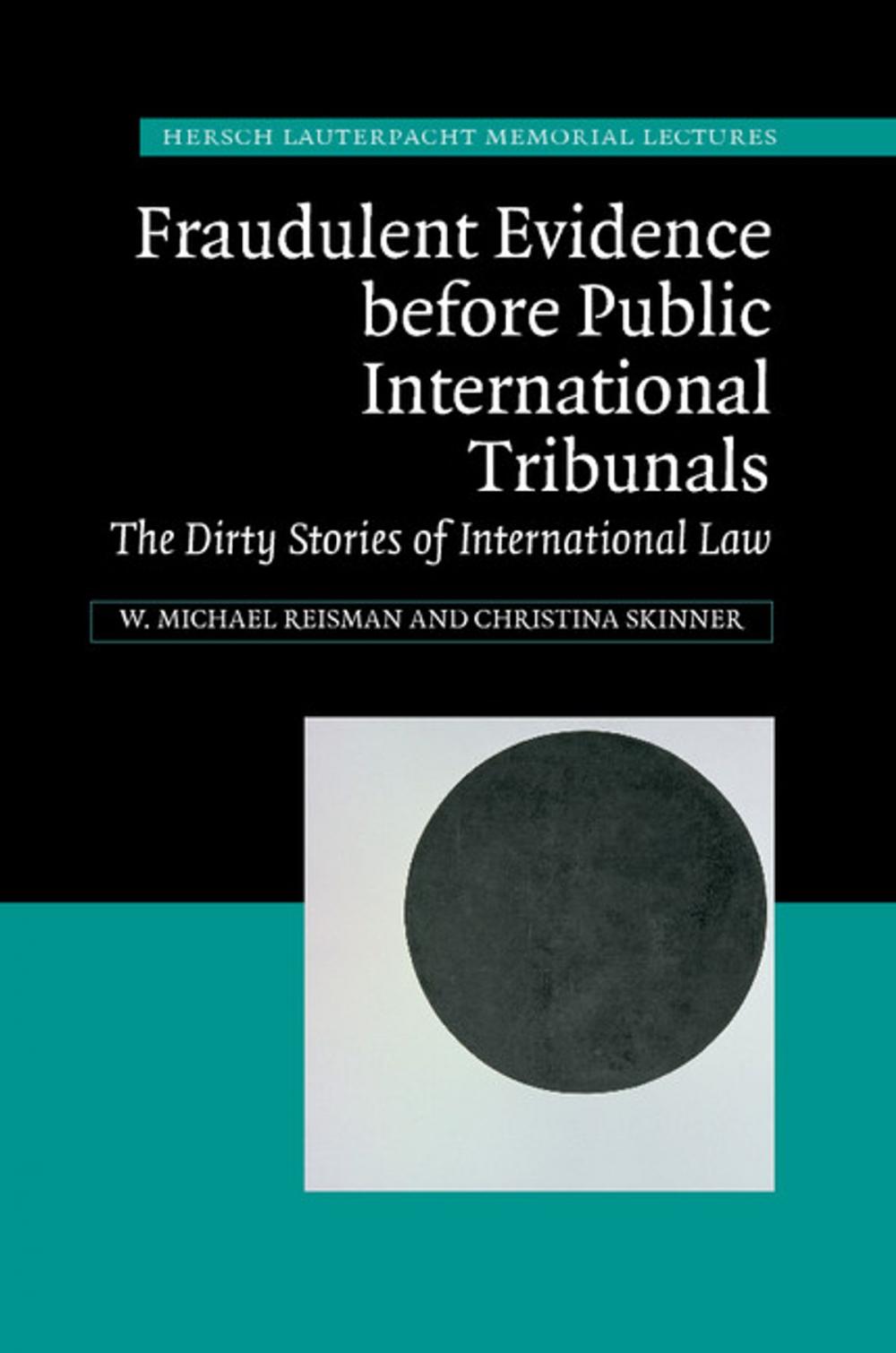 Big bigCover of Fraudulent Evidence Before Public International Tribunals