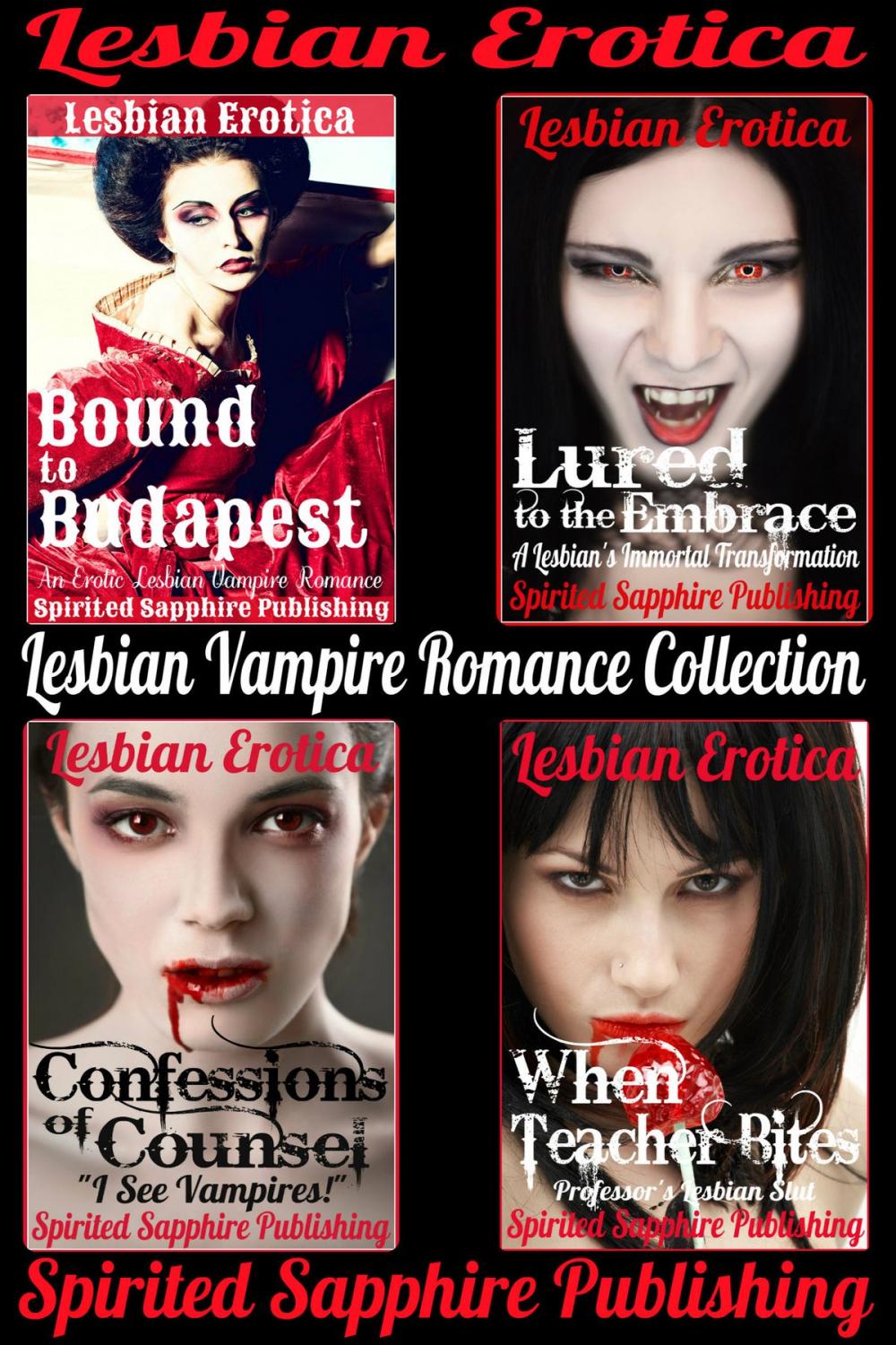 Big bigCover of Lesbian Erotica: Lesbian Vampire Romance Collection