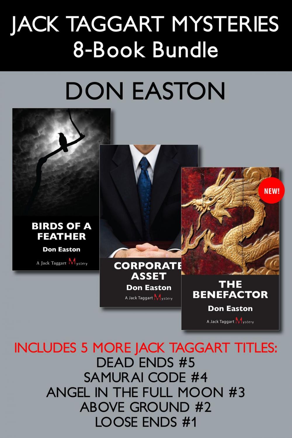 Big bigCover of Jack Taggart Mysteries 8-Book Bundle