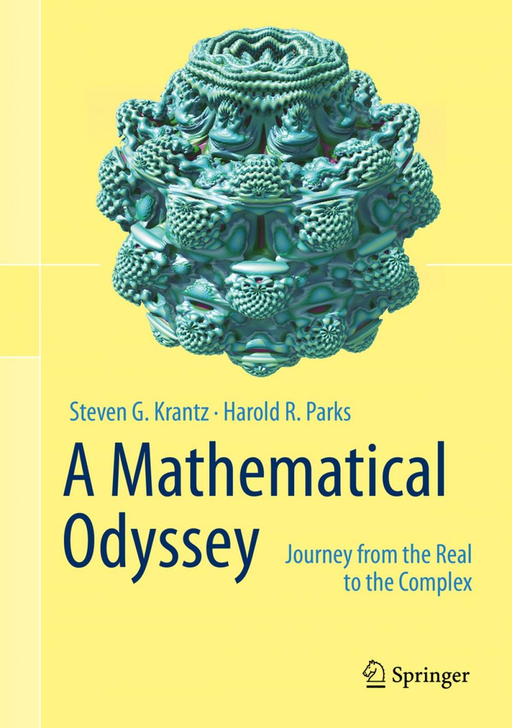 Big bigCover of A Mathematical Odyssey