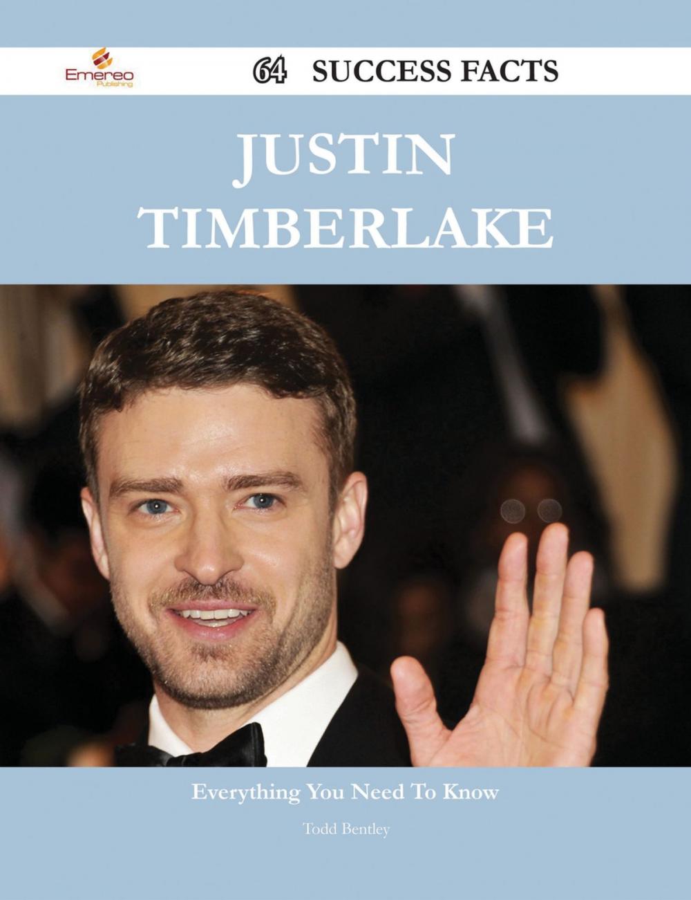Big bigCover of Justin Timberlake 64 Success Facts - Everything you need to know about Justin Timberlake