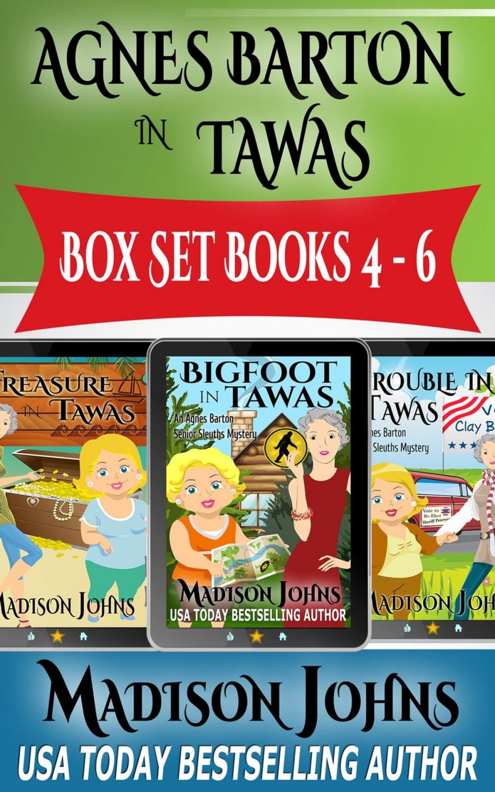 Big bigCover of Agnes Barton In Tawas Box Set (Books 4-6)