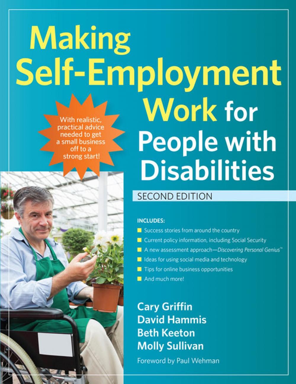 Big bigCover of Making Self-Employment Work for People with Disabilities