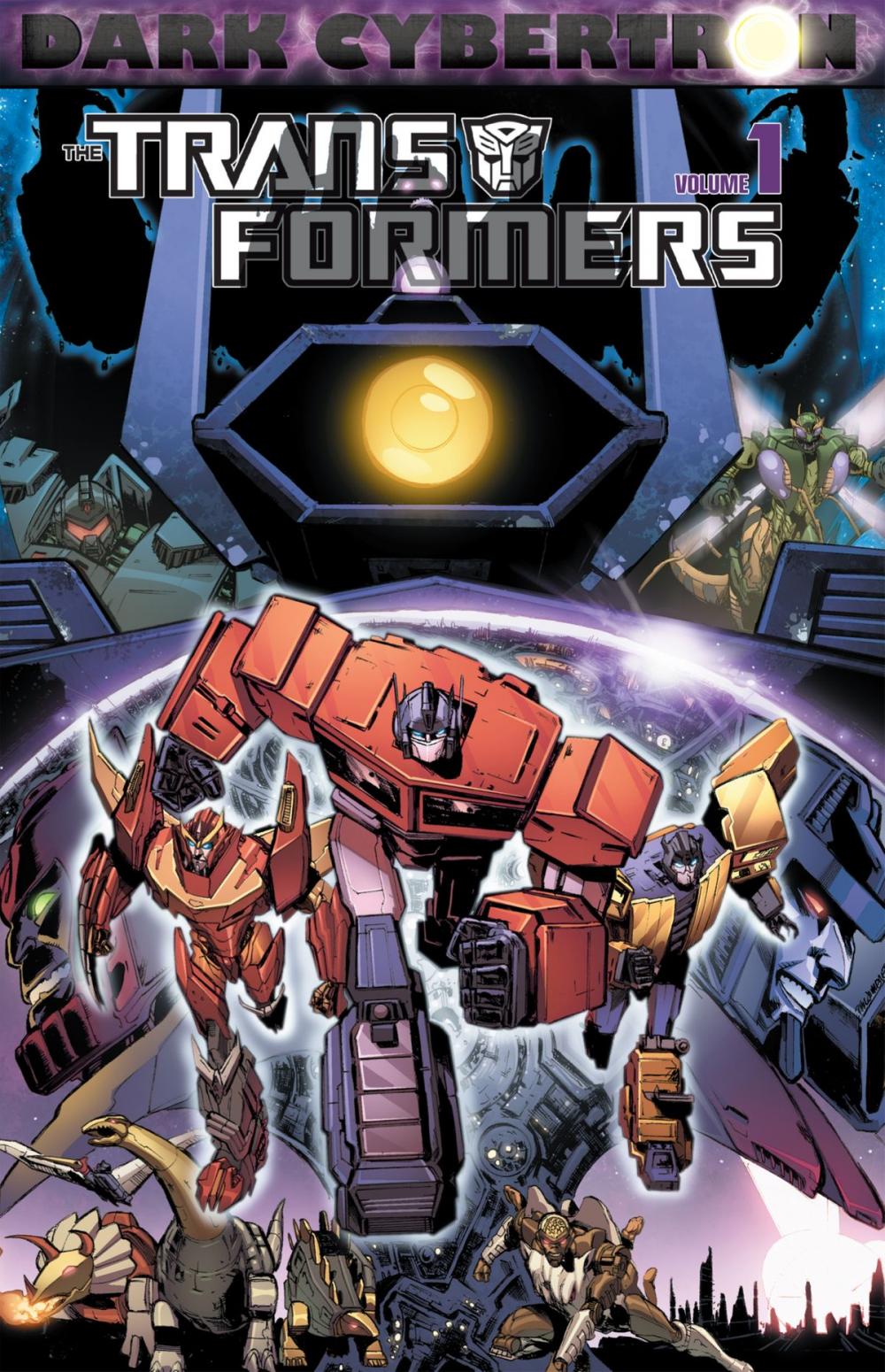 Big bigCover of Transformers: Dark Cybertron, Vol. 1
