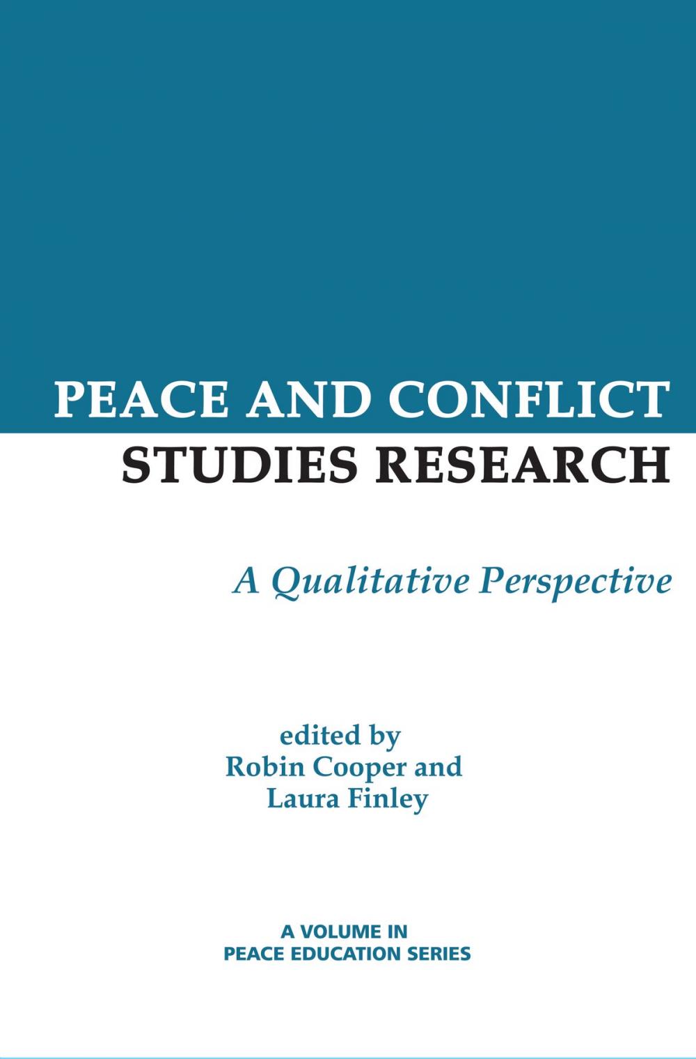 Big bigCover of Peace and Conflict Studies Research