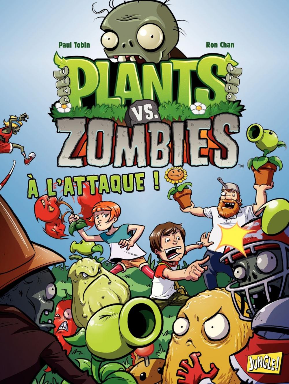 Big bigCover of Plants vs zombies - Tome 1 - A l'attaque