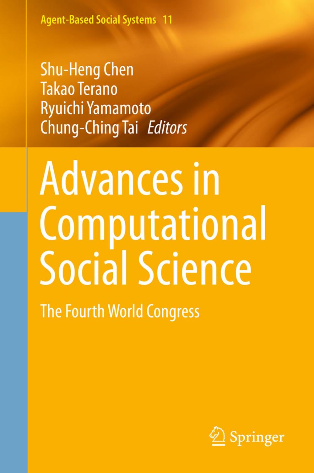 Big bigCover of Advances in Computational Social Science