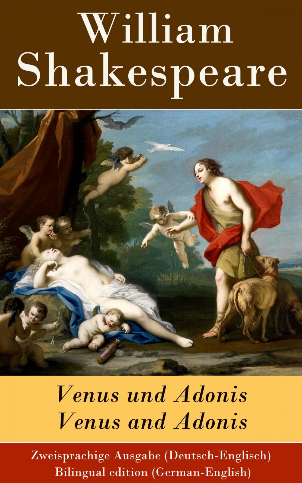 Big bigCover of Venus und Adonis / Venus and Adonis - Zweisprachige Ausgabe (Deutsch-Englisch) / Bilingual edition (German-English)
