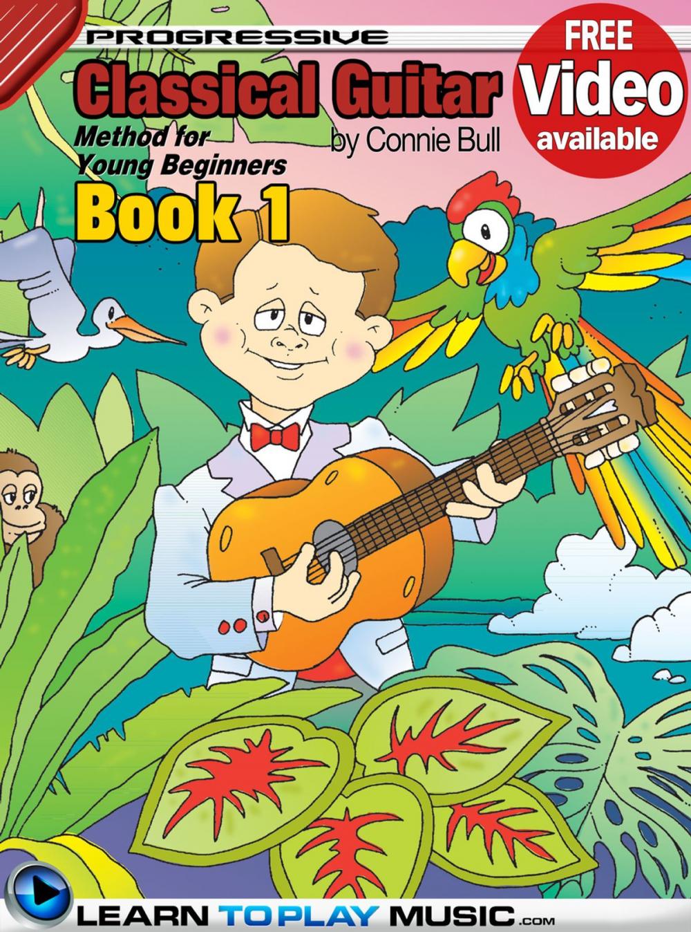 Big bigCover of Classical Guitar Lessons for Kids - Book 1