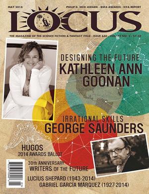 Cover of Locus Magazine, Issue 640, May 2014