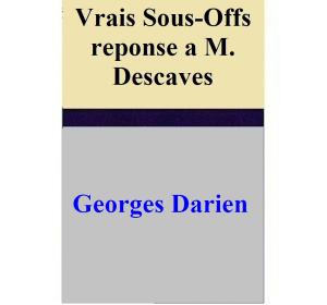 Cover of Les Vrais Sous-Offs _ reponse a M. Descaves