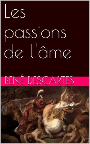 Cover of the book Les passions de l'âme by Edgar Wallace