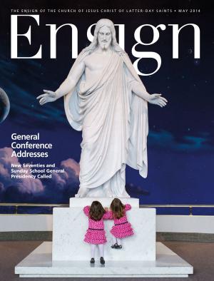 Book cover of Ensign, May 2014