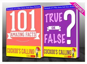 Book cover of The Cuckoo's Calling - 101 Amazing Facts & True or False?