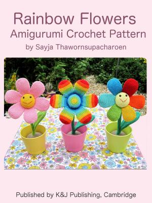 Cover of Rainbow Flowers Amigurumi Crochet Pattern