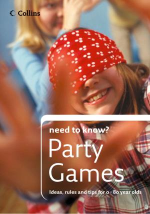 Cover of the book Party Games (Collins Need to Know?) by Annie Groves