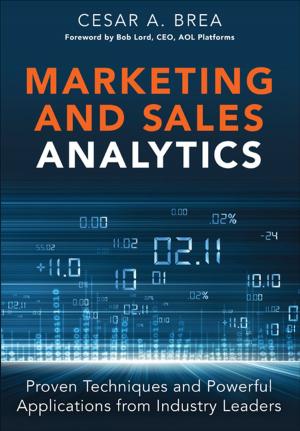 Book cover of Marketing and Sales Analytics