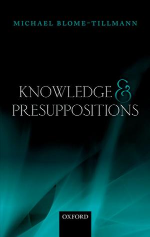 Cover of the book Knowledge and Presuppositions by Troels Engberg-Pedersen