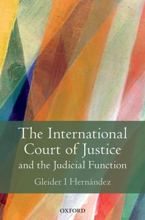 Cover of the book The International Court of Justice and the Judicial Function by Julia Annas