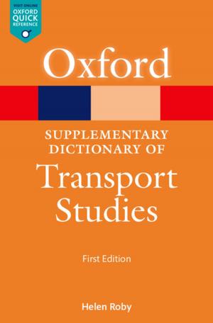 bigCover of the book A Supplementary Dictionary of Transport Studies by 