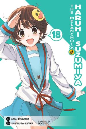 Cover of the book The Melancholy of Haruhi Suzumiya, Vol. 18 (Manga) by Takahiro, strelka