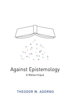 bigCover of the book Against Epistemology by 