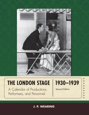 Book cover of The London Stage 1930-1939