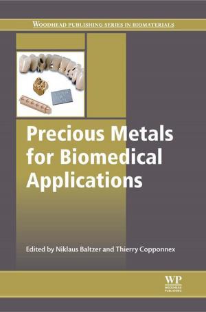 Cover of the book Precious Metals for Biomedical Applications by Kenneth Tam, Martín H. Hoz Salvador, Ken McAlpine, Rick Basile, Bruce Matsugu, Josh More