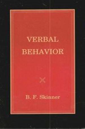 Book cover of Verbal Behavior