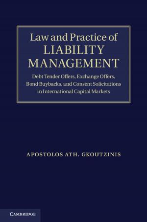 Cover of the book Law and Practice of Liability Management by Anthony J. Sanford, Catherine Emmott