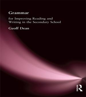 Cover of the book Grammar for Improving Writing and Reading in Secondary School by Simone Mazza