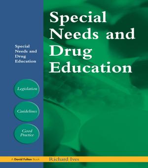Cover of the book Special Needs and Drug Education by Jack Goody