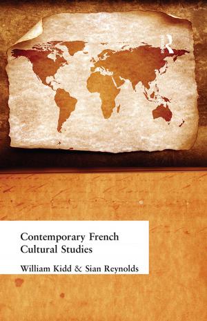 Cover of the book Contemporary French Cultural Studies by Christopher J. Bowen, Roy Thompson