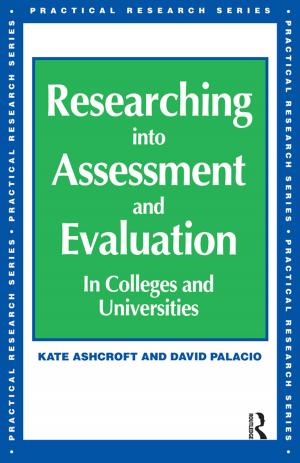 Cover of the book Researching into Assessment & Evaluation by Heidi H. Harralson