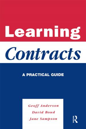 Cover of the book Learning Contracts by W.A.L. Blyth