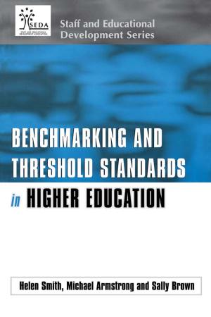 Cover of the book Benchmarking and Threshold Standards in Higher Education by Jack Zevin, David Gerwin