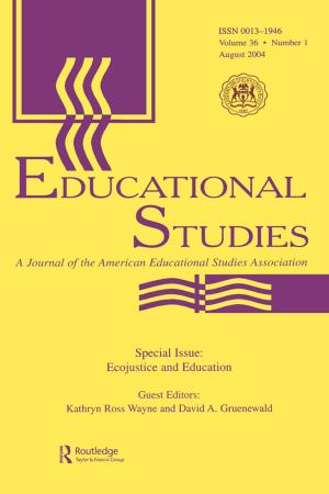 Cover of the book Ecojustice and Education by Rose Burnett Bonczek, Roger Manix, David Storck