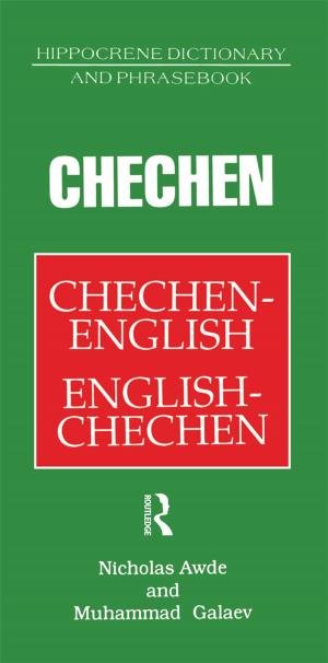 Cover of the book Chechen-English English-Chechen Dictionary and Phrasebook by Brian Brazeau