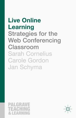 Cover of the book Live Online Learning by Gabrielle Glancy