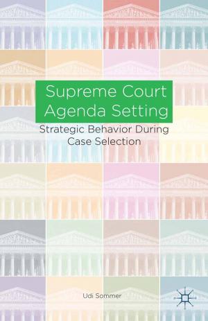 Cover of the book Supreme Court Agenda Setting by Ewan Harrison, S. Mitchell, Sara McLaughlin Mitchell