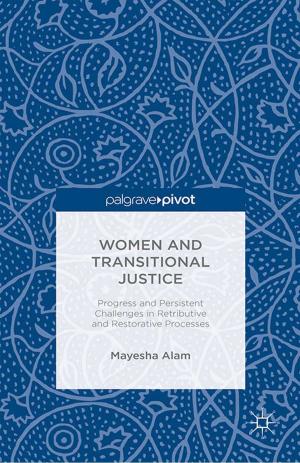 Cover of the book Women and Transitional Justice by B. Singleton
