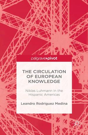 Cover of the book The Circulation of European Knowledge: Niklas Luhmann in the Hispanic Americas by David Perrett