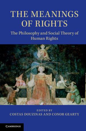 Cover of the book The Meanings of Rights by Roberto Erro, Maria Stamelou, Kailash P. Bhatia