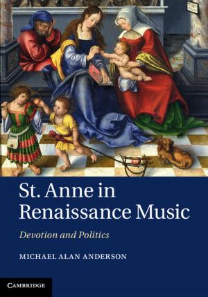 Book cover of St Anne in Renaissance Music