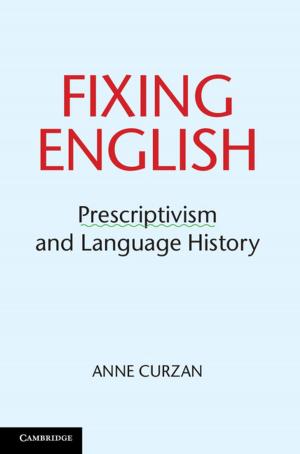 Cover of the book Fixing English by Adrian Gregory
